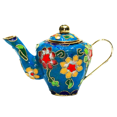 Teekanne S 0358 türkis - zum Schließen ins Bild klicken